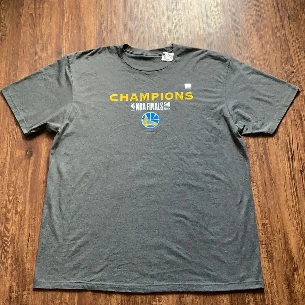 Golden State Warriors T-Shirt 2018 Champions New